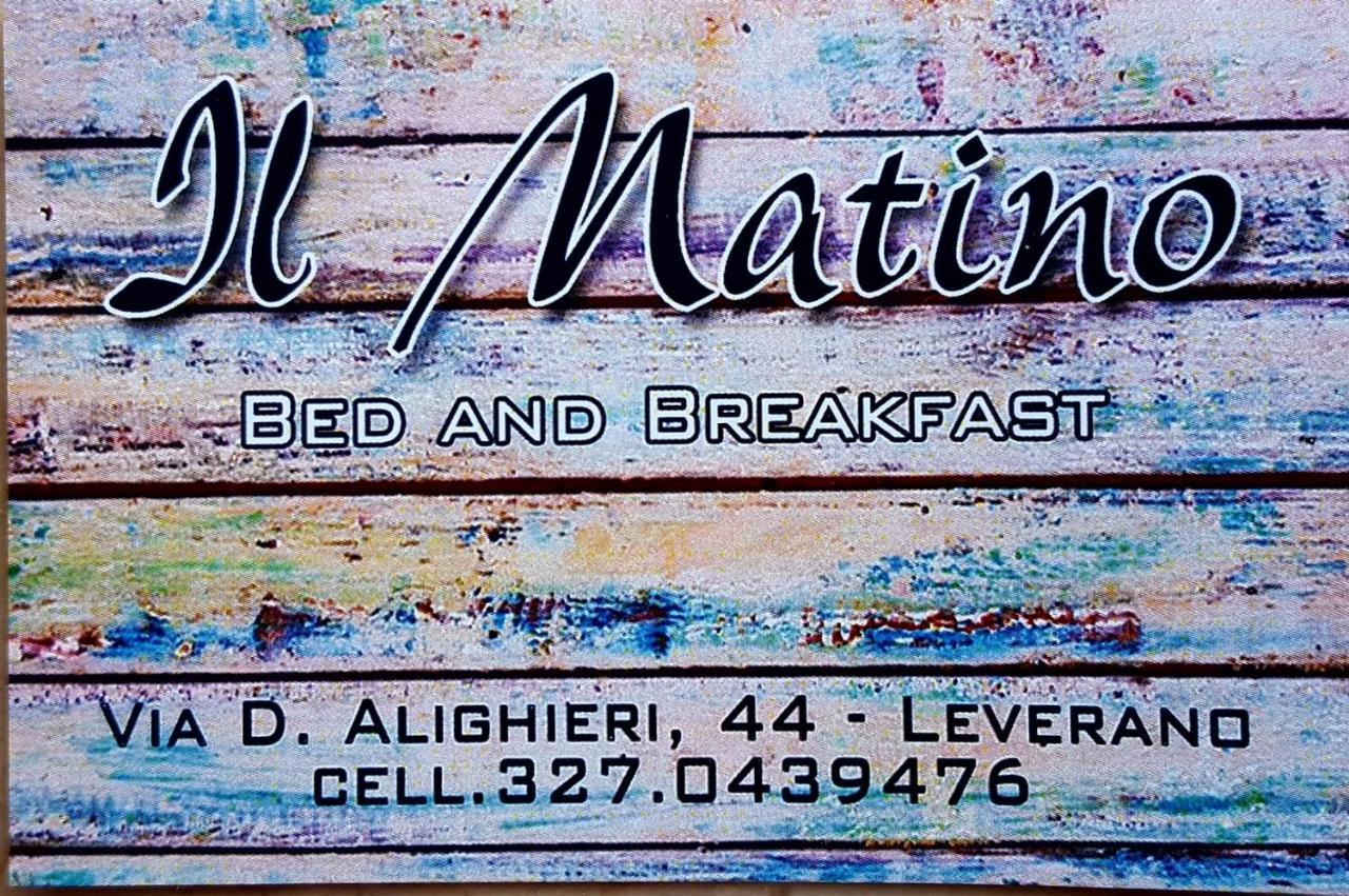 Il Matino Bed and Breakfast Leverano Exteriör bild